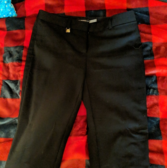 Women's Black Dress Pants - Picture 1 of 2